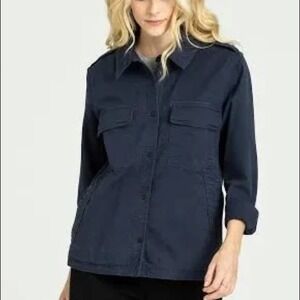 Aether Apparel Piper Utility Jacket Nordic Navy Sz S